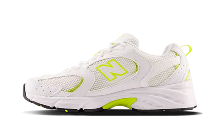 Overkicks - New Balance 530 White Lemonade (MR530DWP) - vista lateral