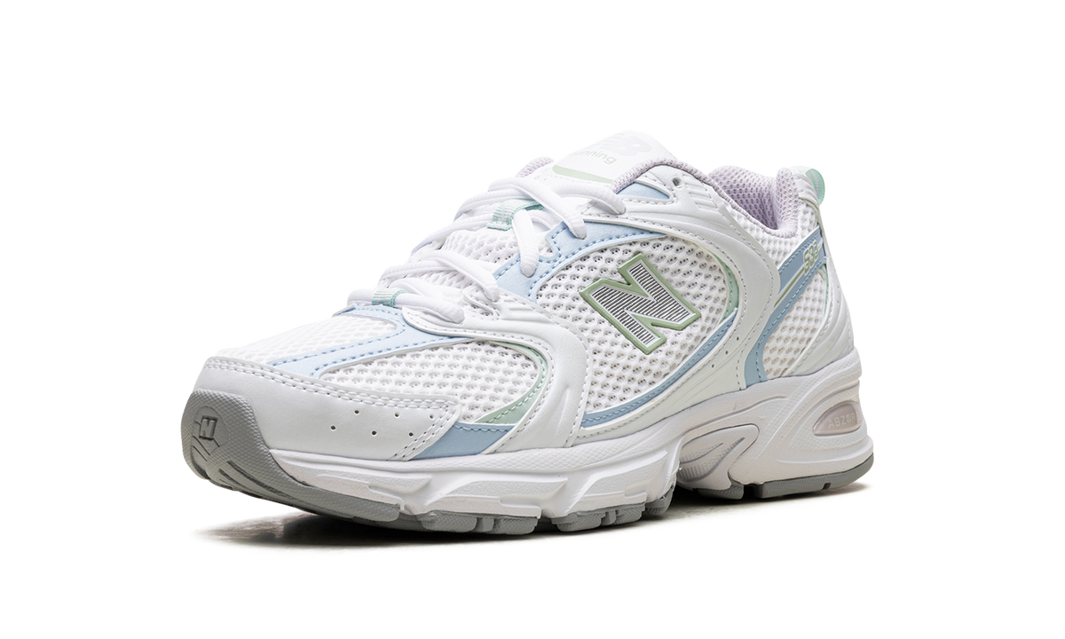 Overkicks - New Balance 530 White Light Chrome Blue Clay Ash (MR530PC) - detalle suela