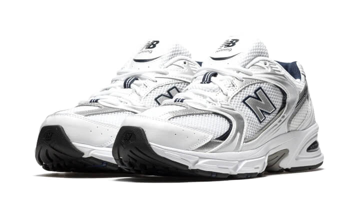 Overkicks - New Balance 530 White Natural Indigo (GS) (GR530SB1) - imagen 2