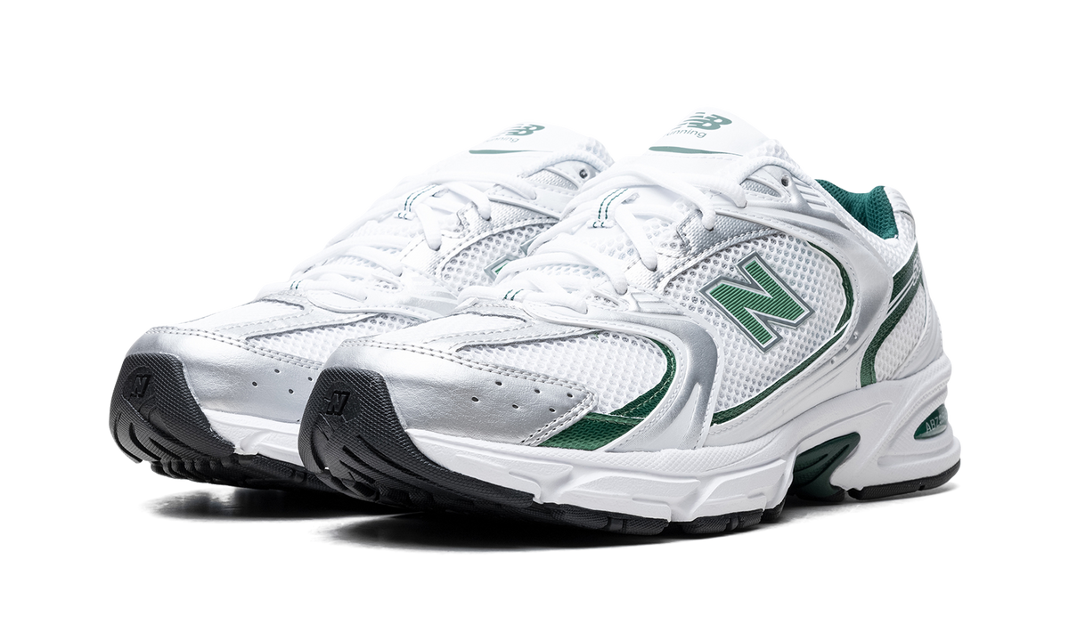 Overkicks - New Balance 530 White Nightwatch Green (MR530ENG) - vista trasera