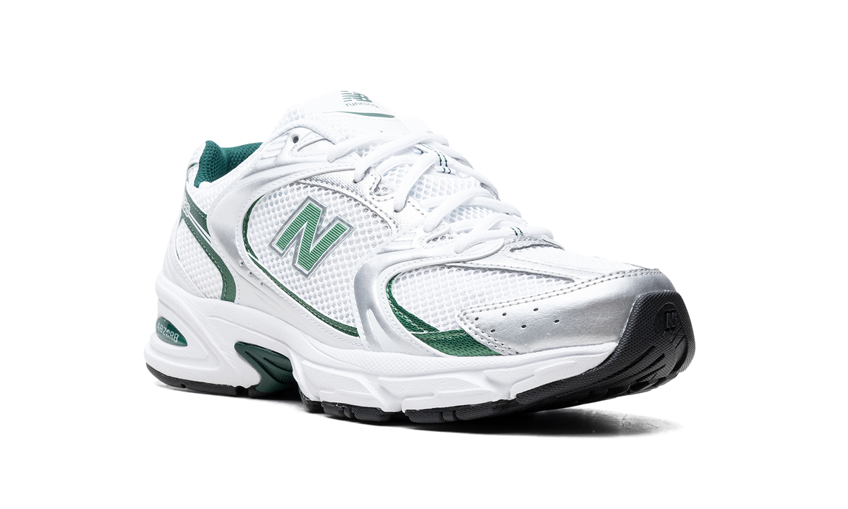Overkicks - New Balance 530 White Nightwatch Green (MR530ENG) - detalle lateral interior
