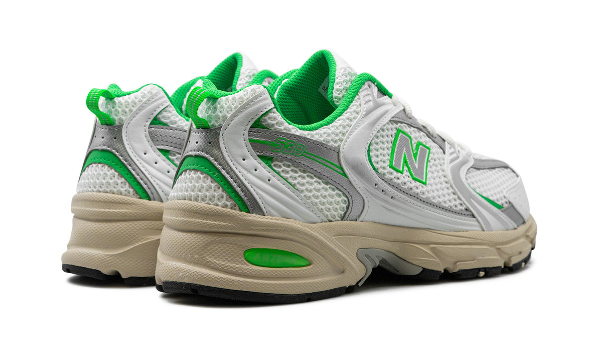 Overkicks - New Balance 530 White Palm Leaf (MR530EC) - par completo