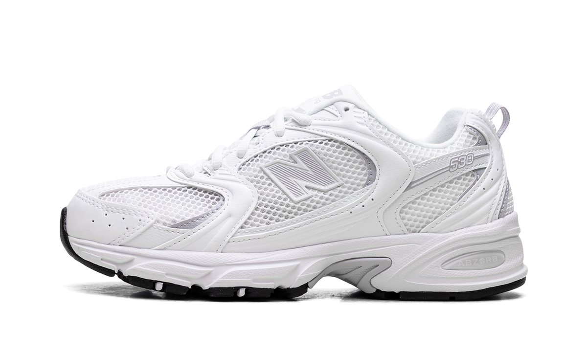 Overkicks - New Balance 530 White Pearl Grey (U530CSE) - vista lateral