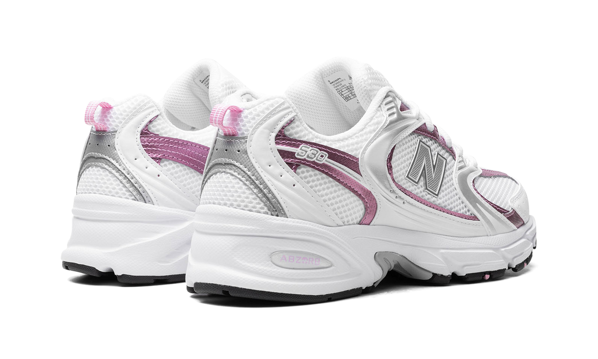 Overkicks - New Balance 530 White Pink Sugar (MR530PK) - par completo