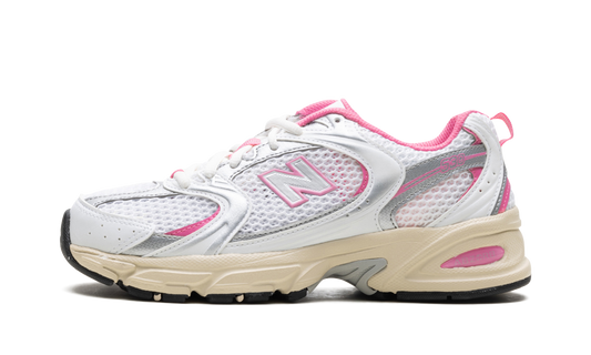 Overkicks - New Balance 530 White Pink Vintage (MR530ED) - vista lateral