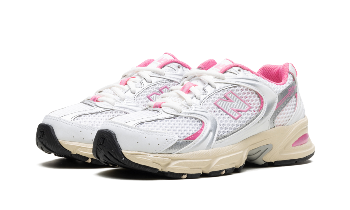 Overkicks - New Balance 530 White Pink Vintage (MR530ED) - vista trasera
