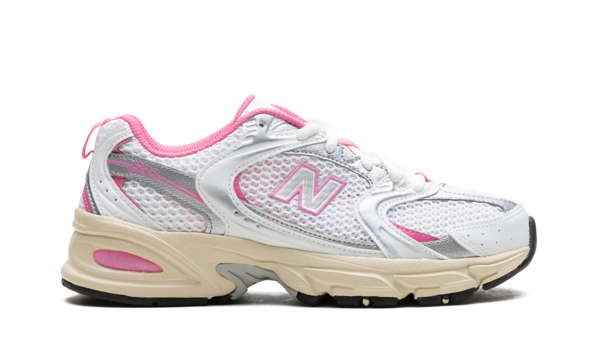 Overkicks - New Balance 530 White Pink Vintage (MR530ED) - detalle talón