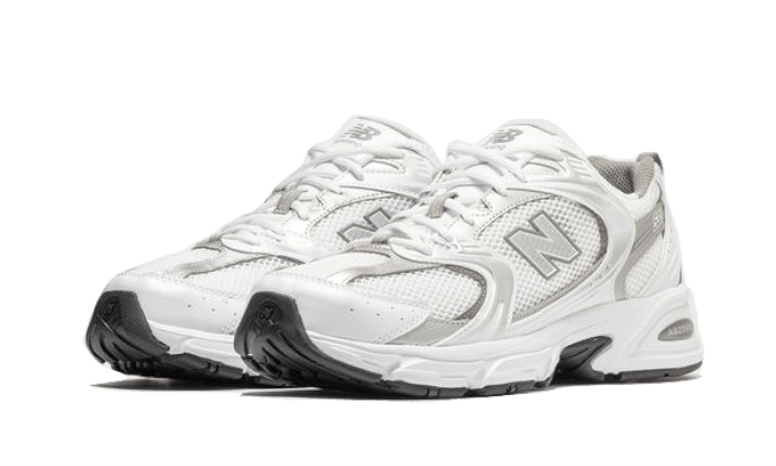 Overkicks - New Balance 530 White Silver (GS) (GR530AD) - imagen 2