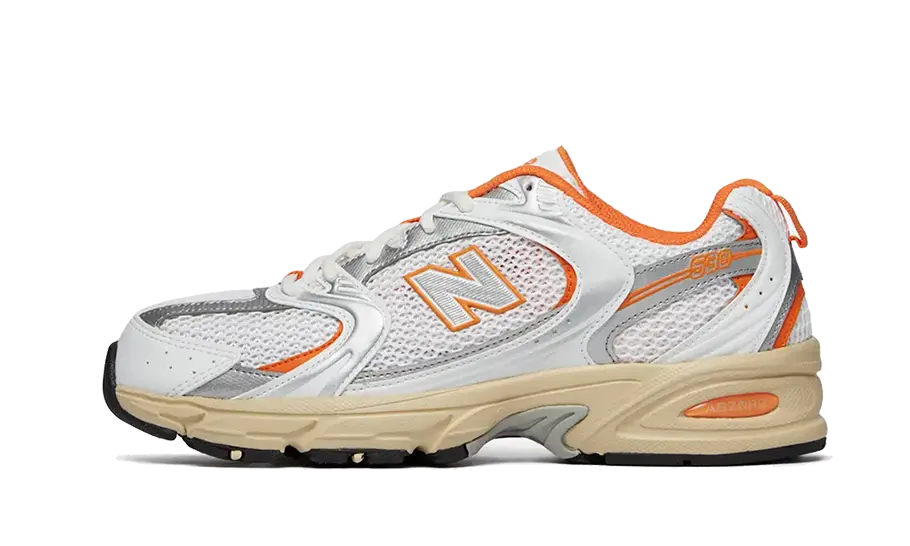 Overkicks - New Balance 530 White Sun Glow (MR530EB) - vista lateral