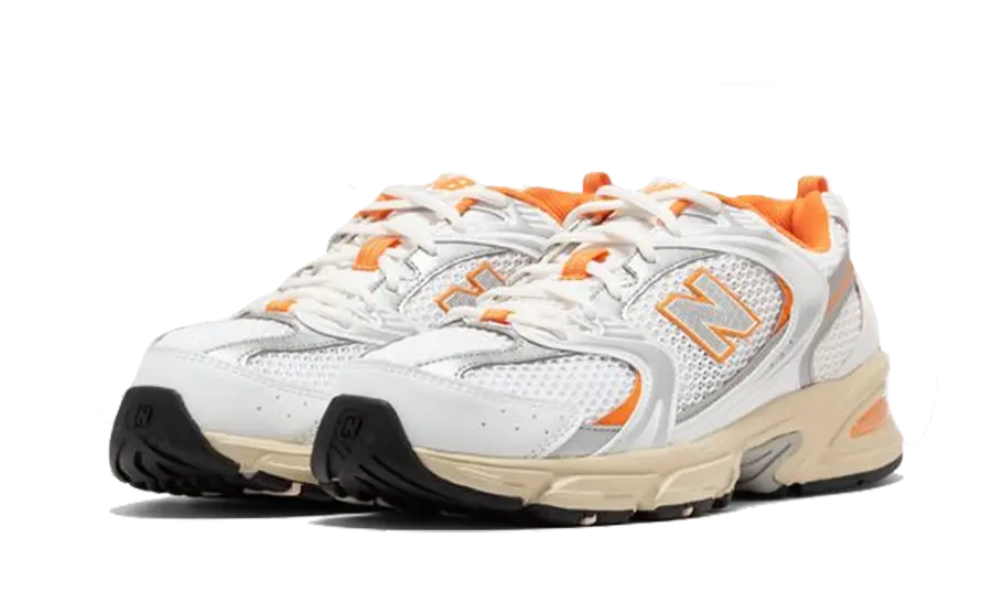 Overkicks - New Balance 530 White Sun Glow (MR530EB) - vista trasera