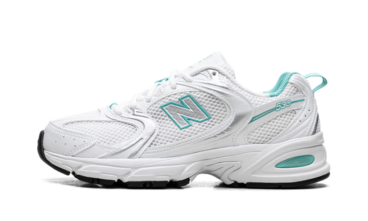 Overkicks - New Balance 530 White Teal (MR530FWT) - vista lateral