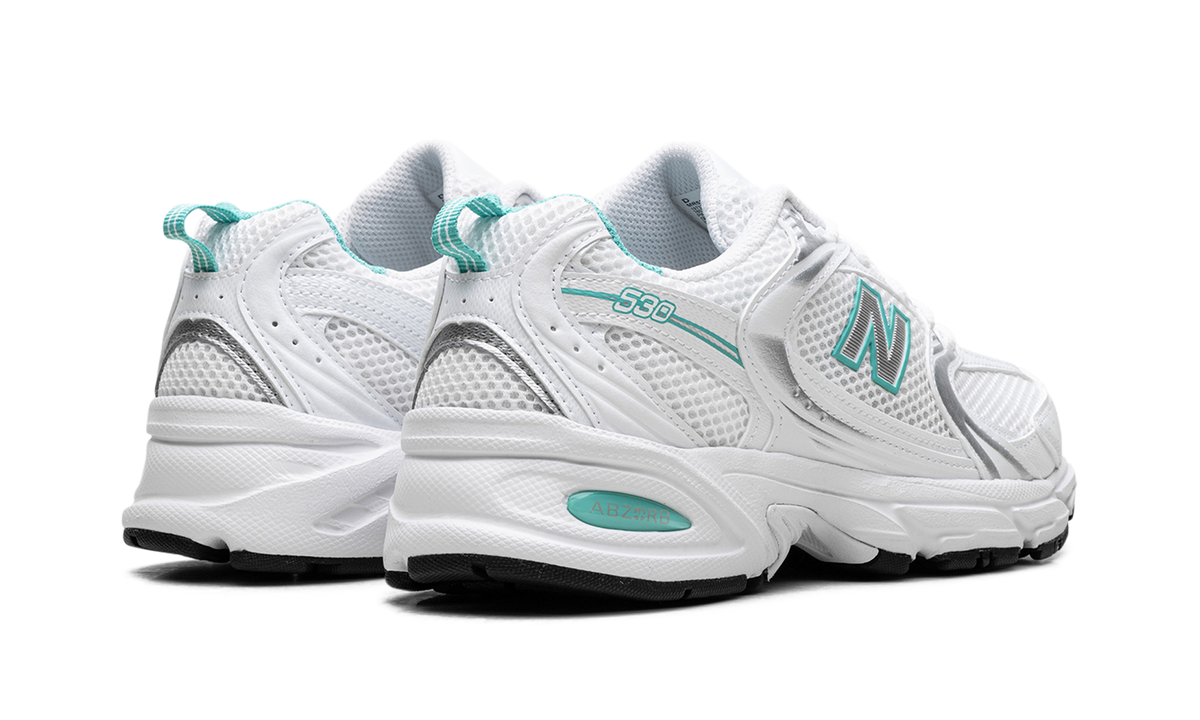 Overkicks - New Balance 530 White Teal (MR530FWT) - par completo