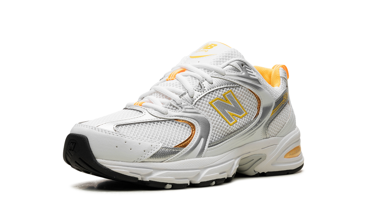 Overkicks - New Balance 530 White Vibrant Apricot Silver Metallic (MR530PUT) - detalle suela