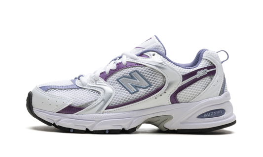 Overkicks - New Balance 530 White Violet (MR530RE) - vista lateral