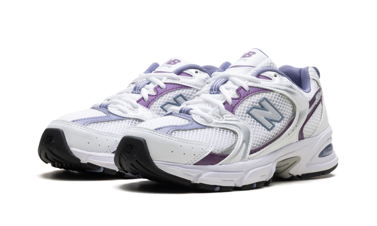 Overkicks - New Balance 530 White Violet (MR530RE) - vista trasera