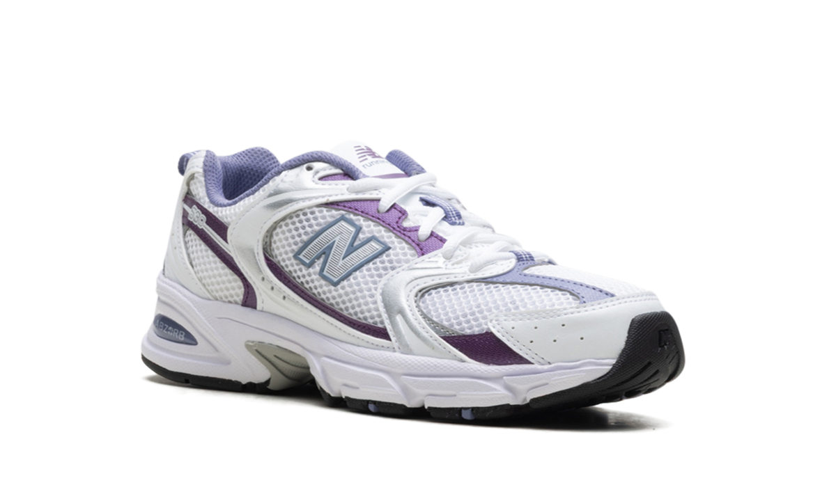 Overkicks - New Balance 530 White Violet (MR530RE) - detalle lateral interior