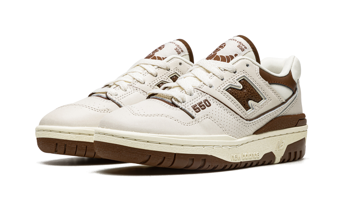 Overkicks - New Balance 550 Aime Leon Dore Brown (BB550AB1) - vista trasera