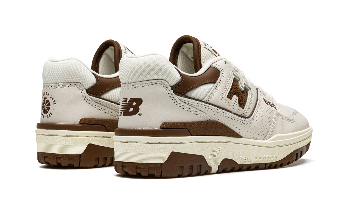 Overkicks - New Balance 550 Aime Leon Dore Brown (BB550AB1) - par completo