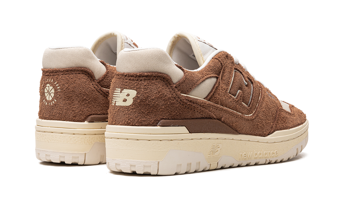 Overkicks - New Balance 550 Aime Leon Dore Brown Suede (BB550DB1) - par completo