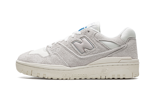 Overkicks - New Balance 550 Aime Leon Dore Grey Suede (BB550AC1) - vista lateral