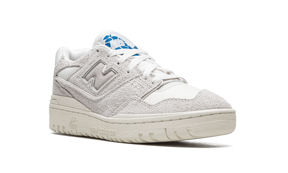 Overkicks - New Balance 550 Aime Leon Dore Grey Suede (BB550AC1) - detalle lateral interior