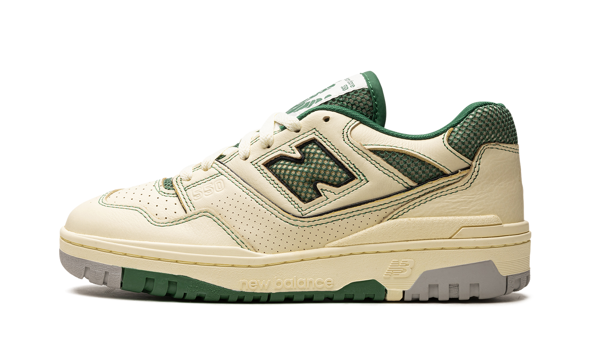 Overkicks - New Balance 550 Aime Leon Dore Masaryk Community Gym Green (BB550AY1) - vista lateral