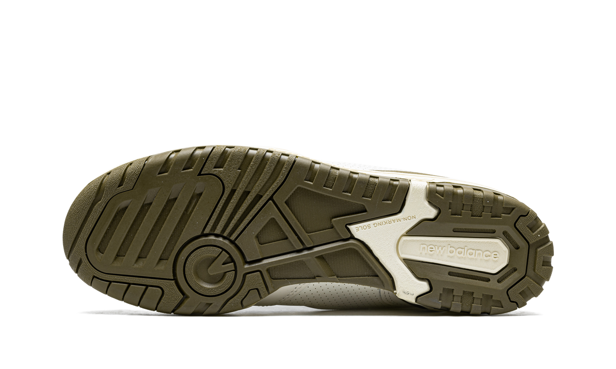 Overkicks - New Balance 550 Aime Leon Dore Olive (BB550AD1) - vista superior