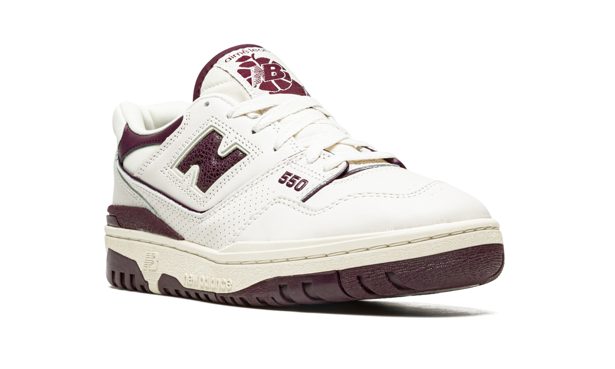 Overkicks - New Balance 550 Aime Leon Dore Purple (BB550AR1) - detalle lateral interior