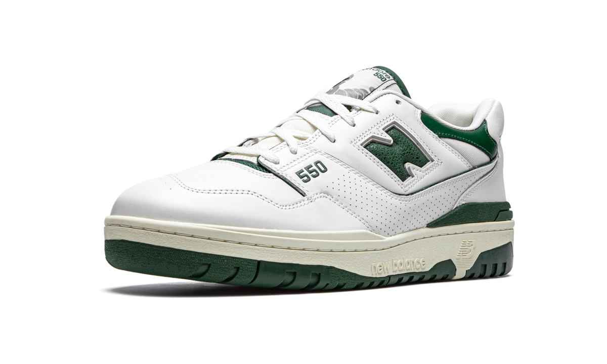 Overkicks - New Balance 550 Aime Leon Dore White Green (BB550ALD) - detalle suela