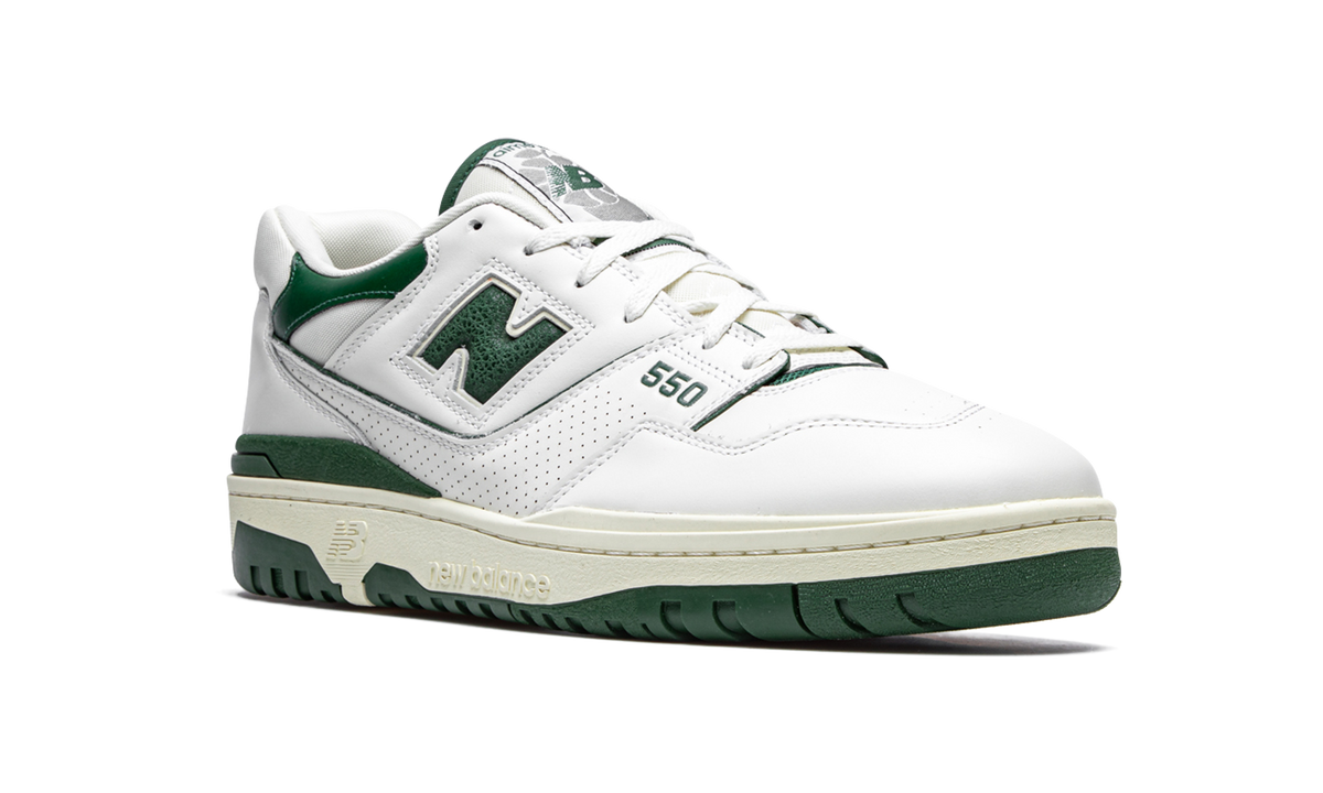 Overkicks - New Balance 550 Aime Leon Dore White Green (BB550ALD) - detalle lateral interior