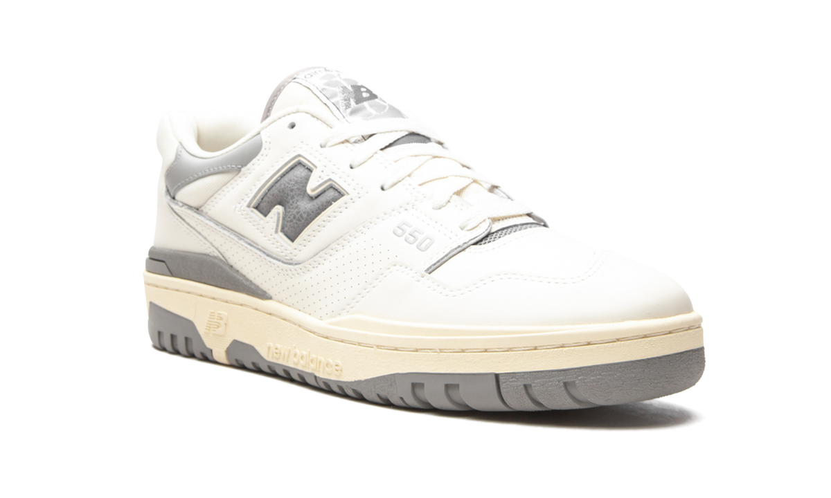 Overkicks - New Balance 550 Aime Leon Dore White Grey (BB550ALE) - detalle lateral interior