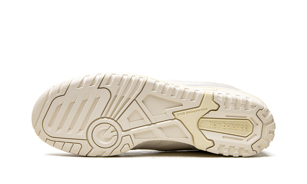 Overkicks - New Balance 550 Aime Leon Dore White Leather (BB550AM1) - vista superior