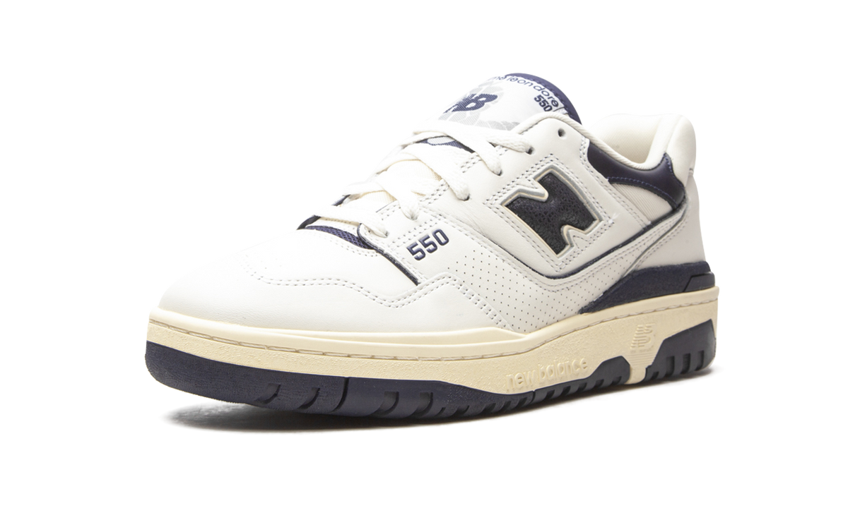 Overkicks - New Balance 550 Aime Leon Dore White Navy (BB550ALF) - detalle suela
