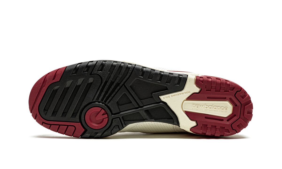 Overkicks - New Balance 550 Aime Leon Dore White Red (BB550AE1) - vista superior