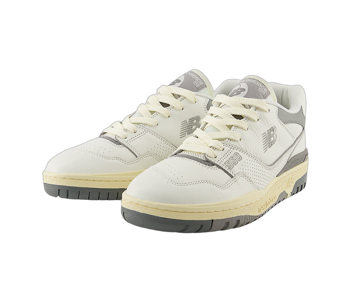 Overkicks - New Balance 550 Away Grey Mini Logo (BB550PTC) - vista trasera