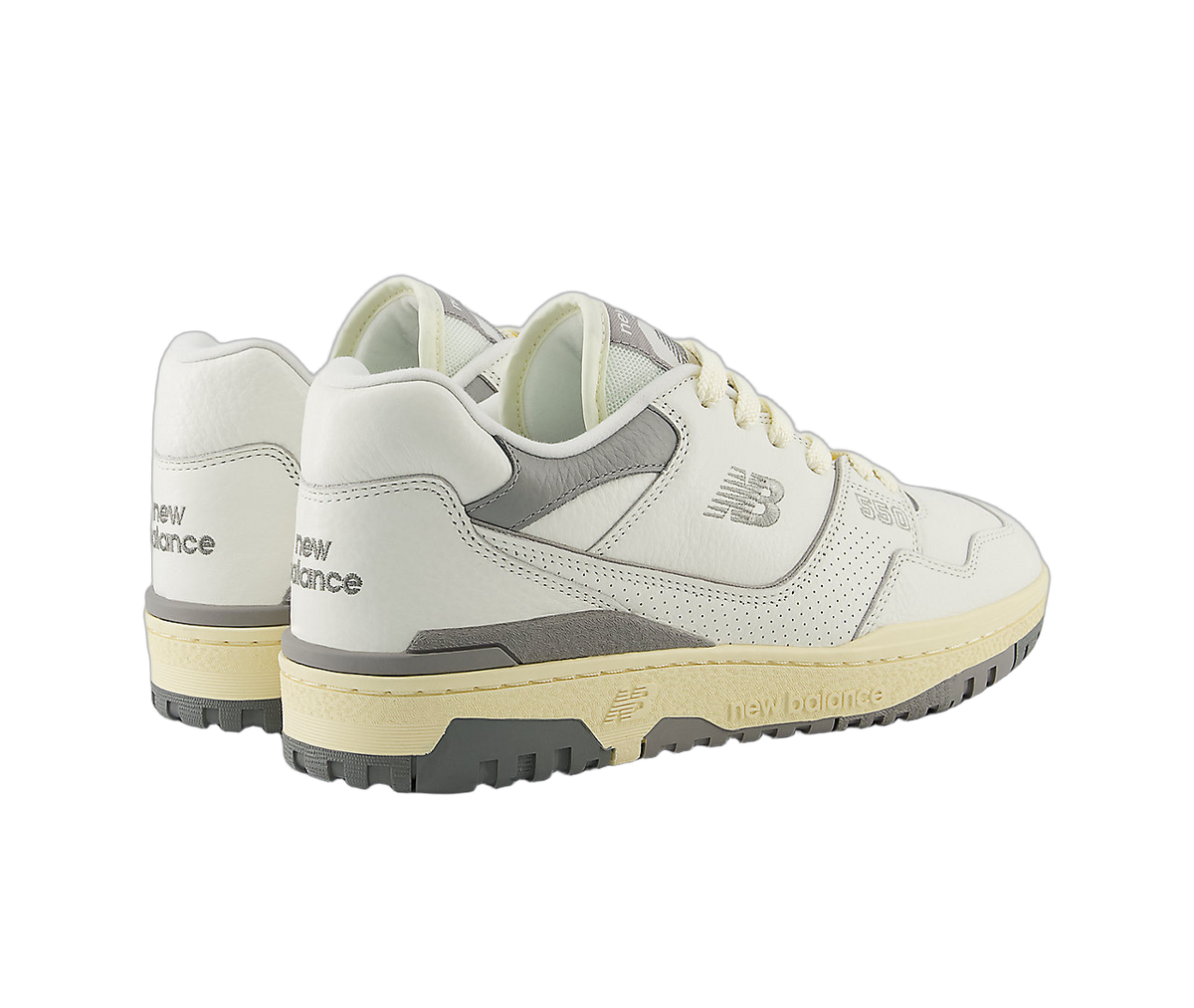 Overkicks - New Balance 550 Away Grey Mini Logo (BB550PTC) - par completo