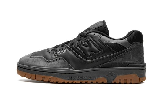 Overkicks - New Balance 550 Black Gum White (BB550BGU) - vista lateral