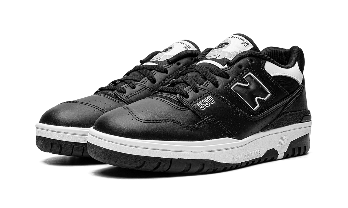 Overkicks - New Balance 550 Black White (BB550SV1) - vista trasera
