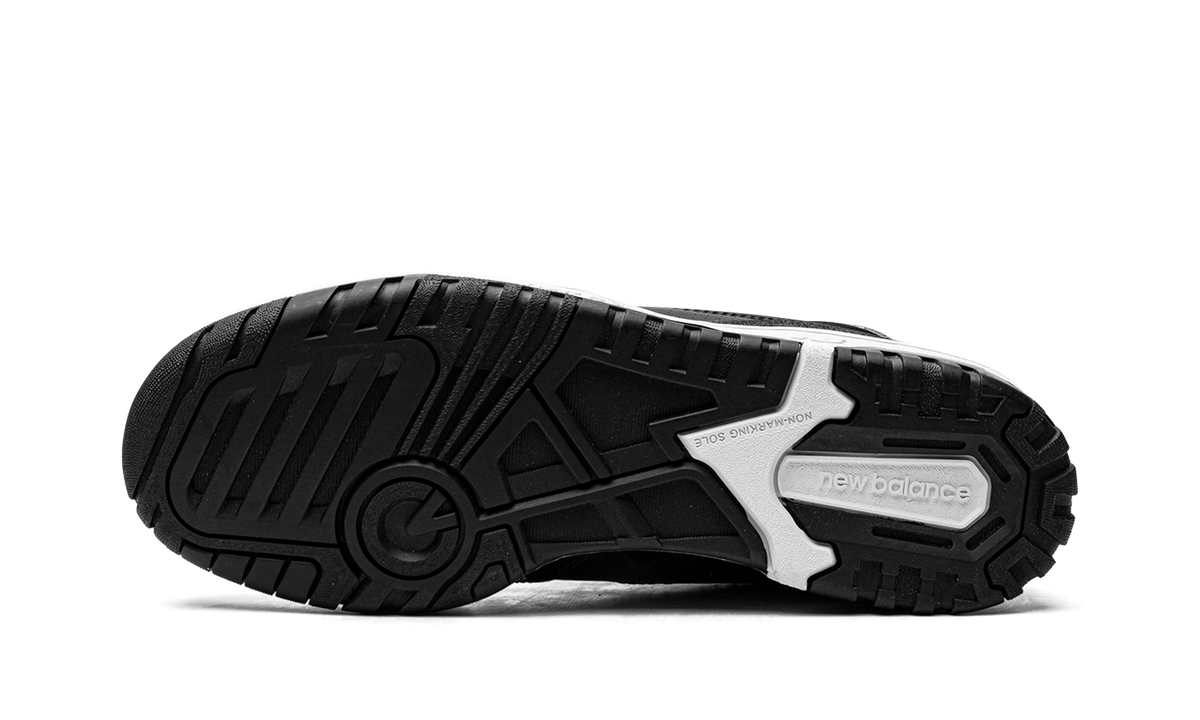Overkicks - New Balance 550 Black White (BB550SV1) - vista superior