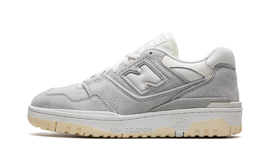 Overkicks - New Balance 550 Grey Suede (BB550SLB) - vista lateral
