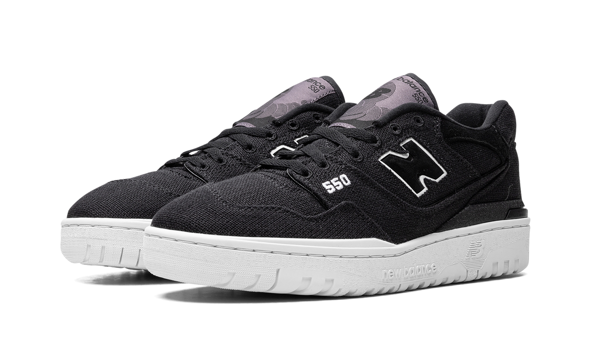 Overkicks - New Balance 550 Magnet Black White (BB550MDB) - vista trasera
