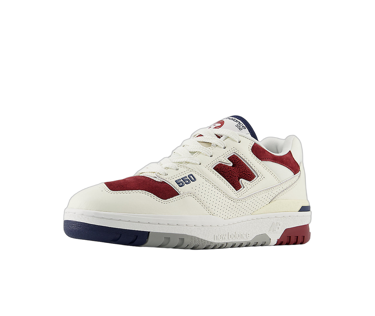 Overkicks - New Balance 550 Maroon Navy (BB550VRC) - vista trasera