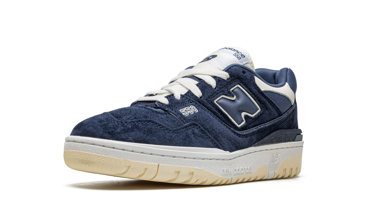 Overkicks - New Balance 550 Natural Indigo Suede (BB550SLA) - detalle suela
