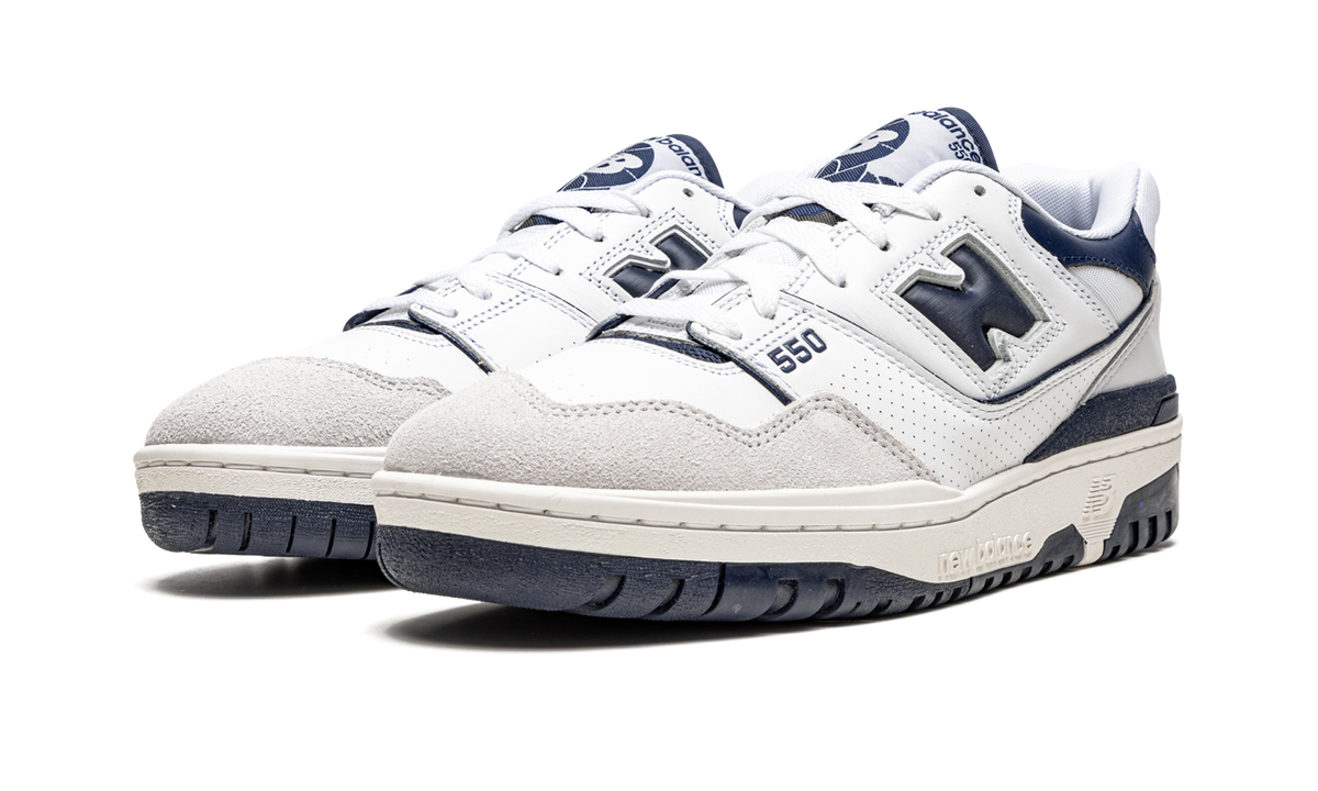 Overkicks - New Balance 550 Navy Blue (BB550WA1) - vista trasera