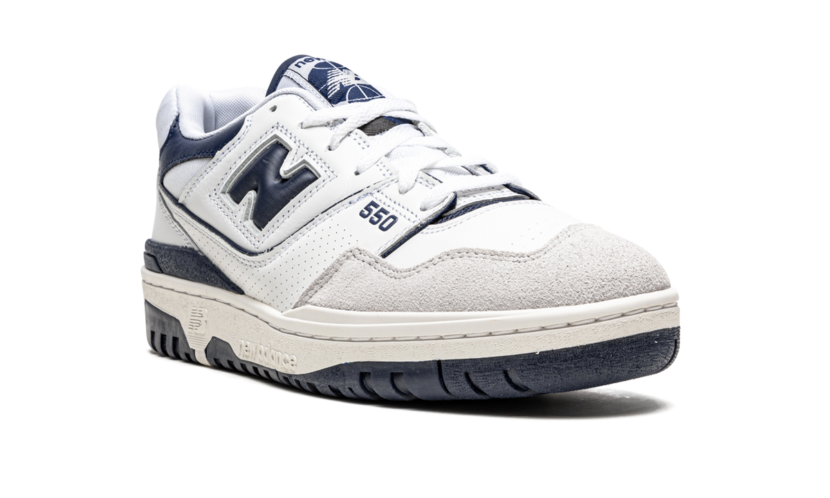 Overkicks - New Balance 550 Navy Blue (BB550WA1) - detalle lateral interior