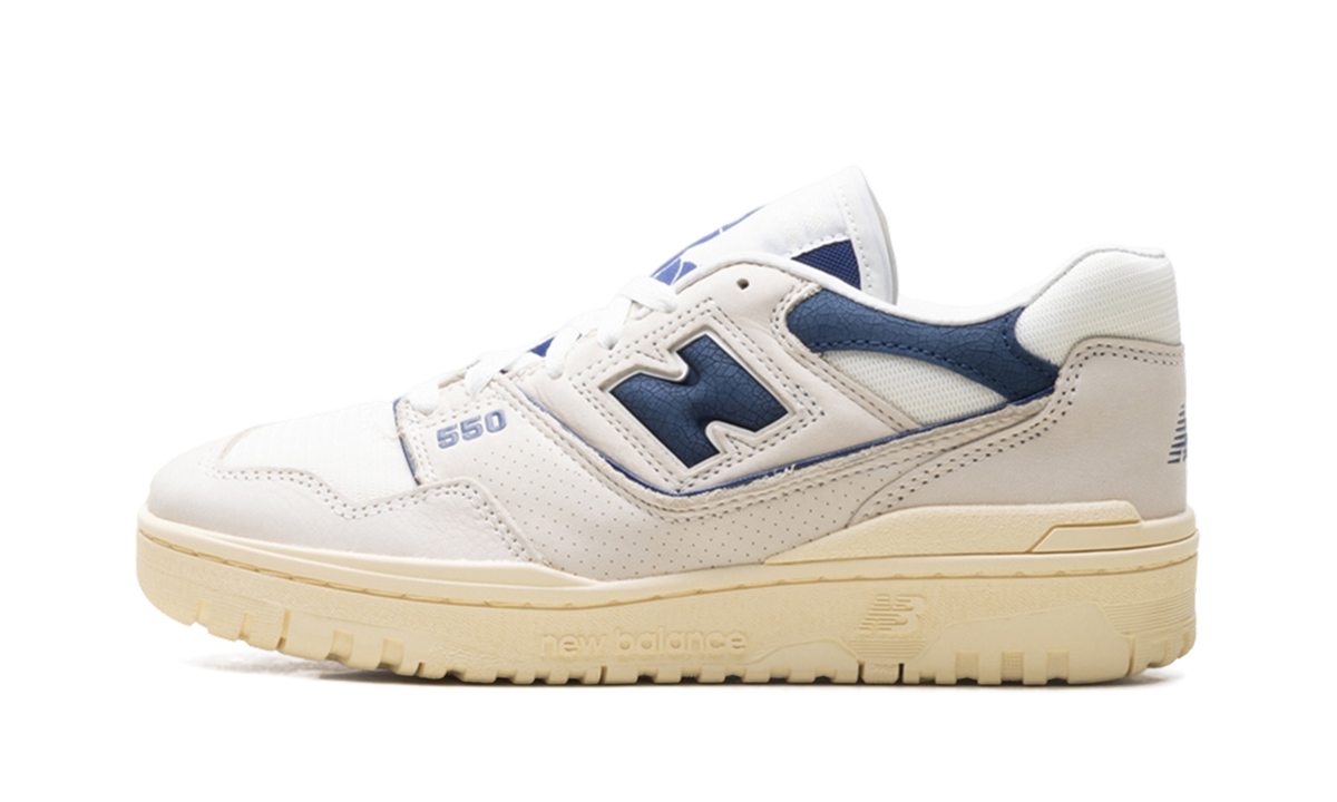 Overkicks - New Balance 550 Permafrost Blue Oyster (BB550LRB) - vista lateral