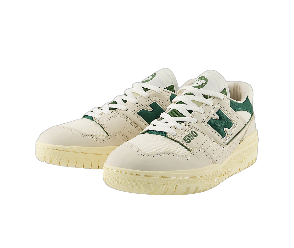 Overkicks - New Balance 550 Permafrost Dark Alpine Green (BB550LGR) - vista trasera