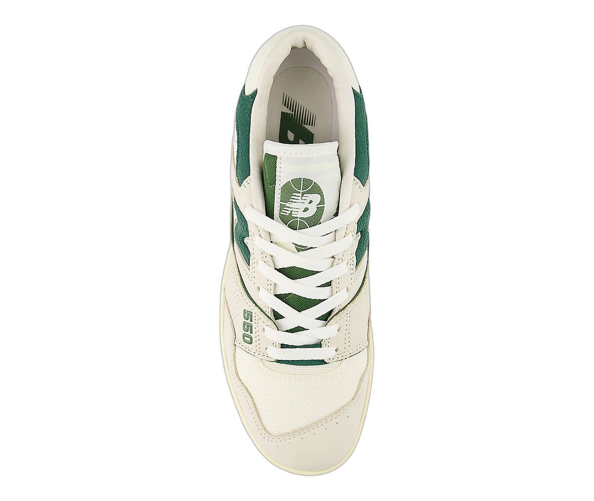 Overkicks - New Balance 550 Permafrost Dark Alpine Green (BB550LGR) - detalle suela