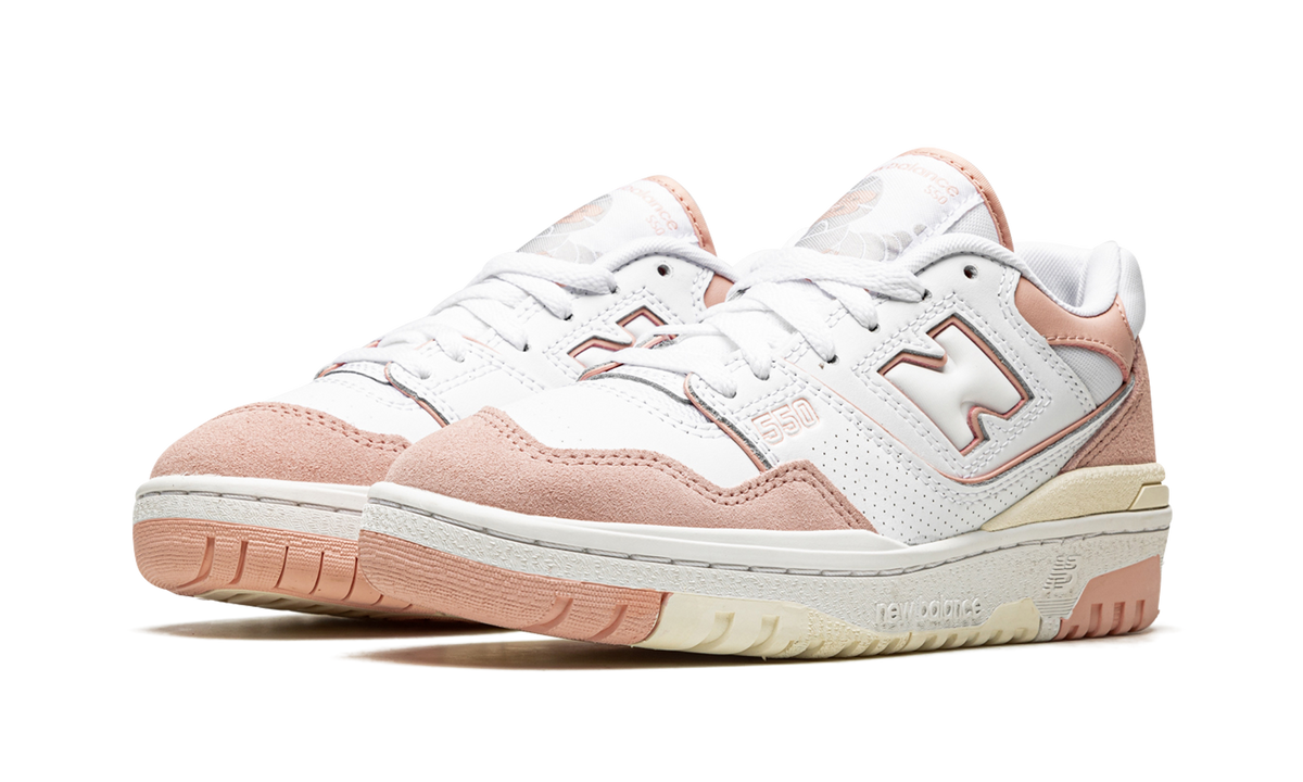 Overkicks - New Balance 550 Pink Sand Sea Salt (Womens) (BBW550CD) - vista trasera