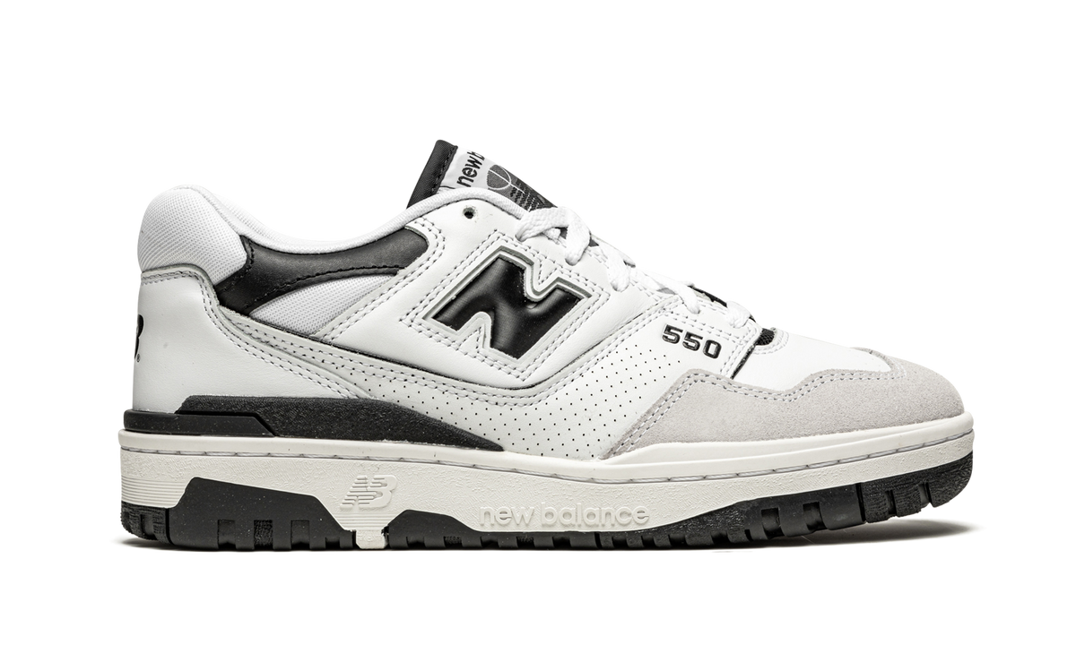 Overkicks - New Balance 550 Sea Salt Black (BB550LM1) - detalle talón